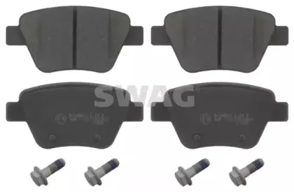 Комплект тормозных колодок, дисковый тормоз SWAG купить